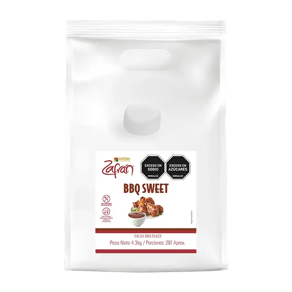 Salsa BBQ Sweet Zafran 