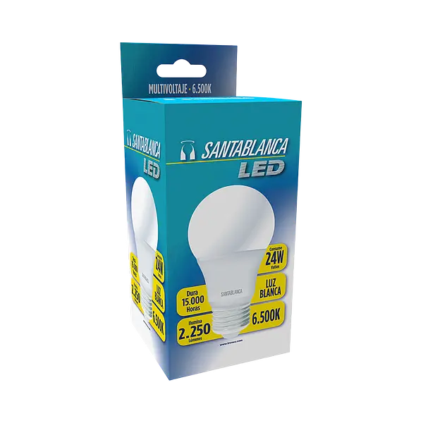 Bombillo Led Santablanca 24W