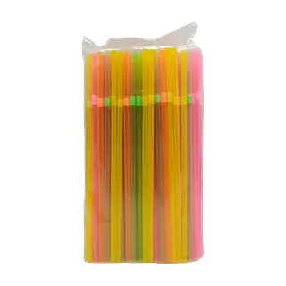 Pitillo Flexible Colores