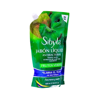 Jabon Cremoso Frutos Verdes Sibyla