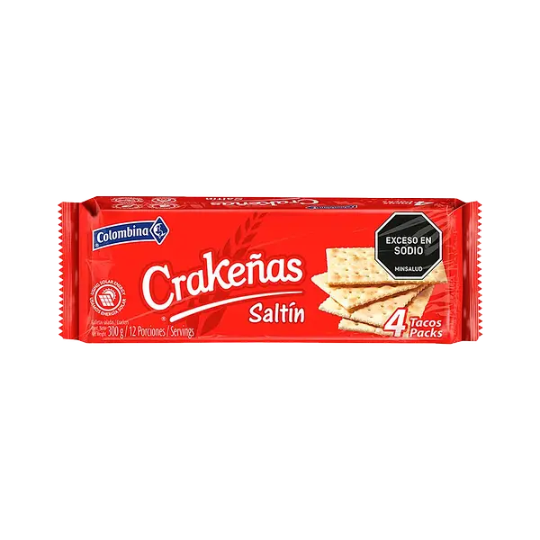 Galleta Crakeña Saltin