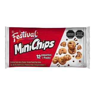 Galleta Chocolate Minichips 