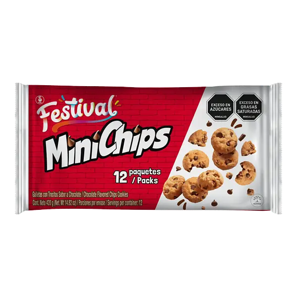 Galleta Chocolate Minichips 