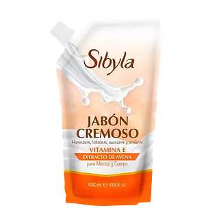 Jabon Liquido Vitamina E Sibyla