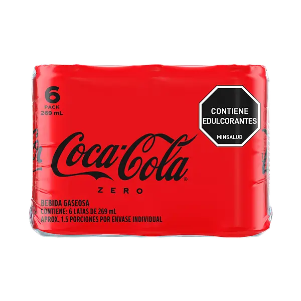 Coca Cola Zero Sixpack