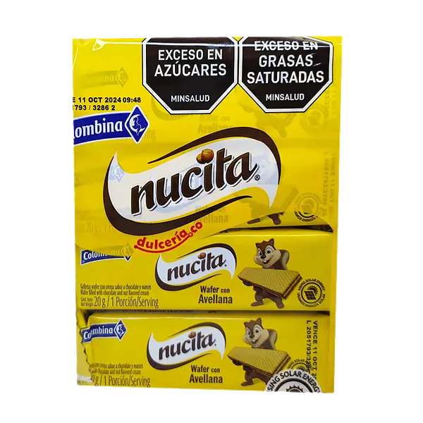 Galleta Wafer Nucita