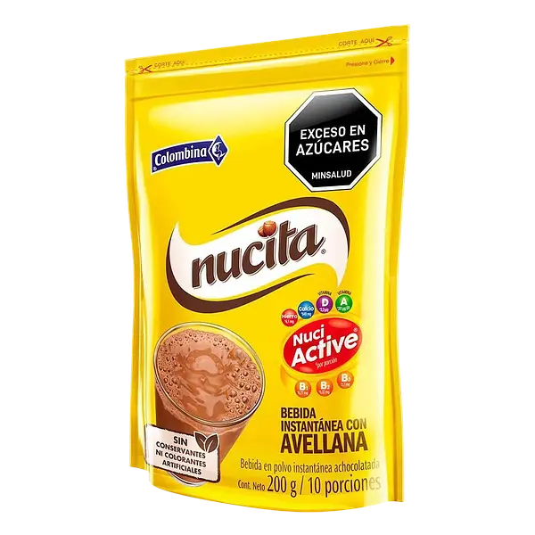 Bebida En Polvo Achocolatada Nucita