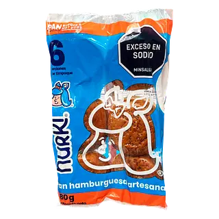 Pan Hamburguesa Brioche Nurki