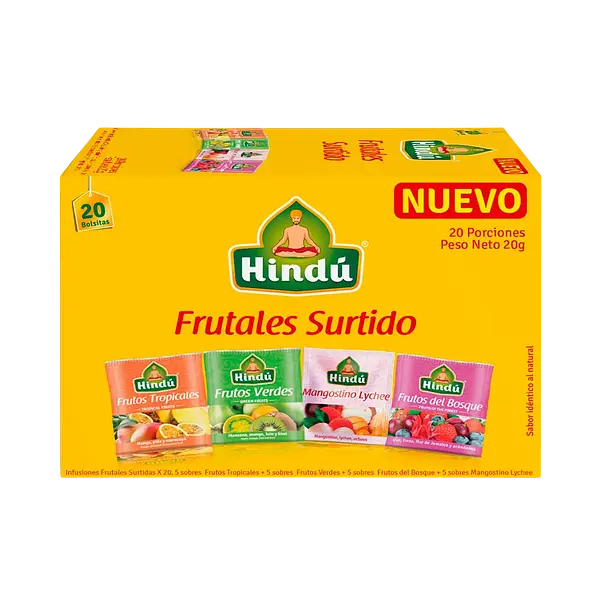 Té Infusion Sabores Surtidos Hindu