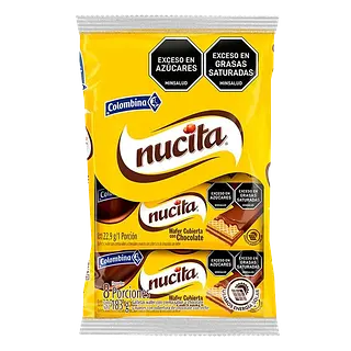 Galleta Wafer Cubierta Nucita 