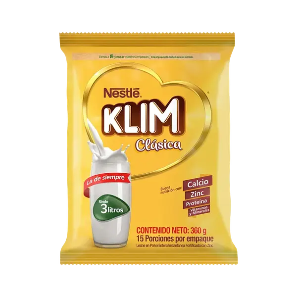 Leche En Polvo Entera Fortificada Klim