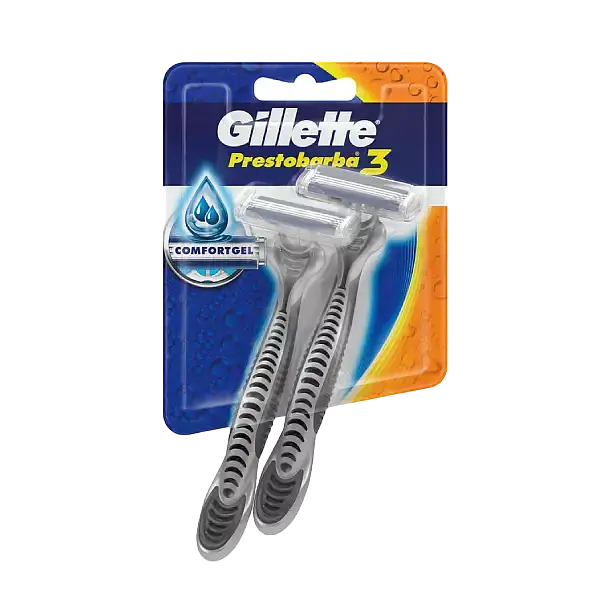 PrestoBarba (3H) Gris Gillette