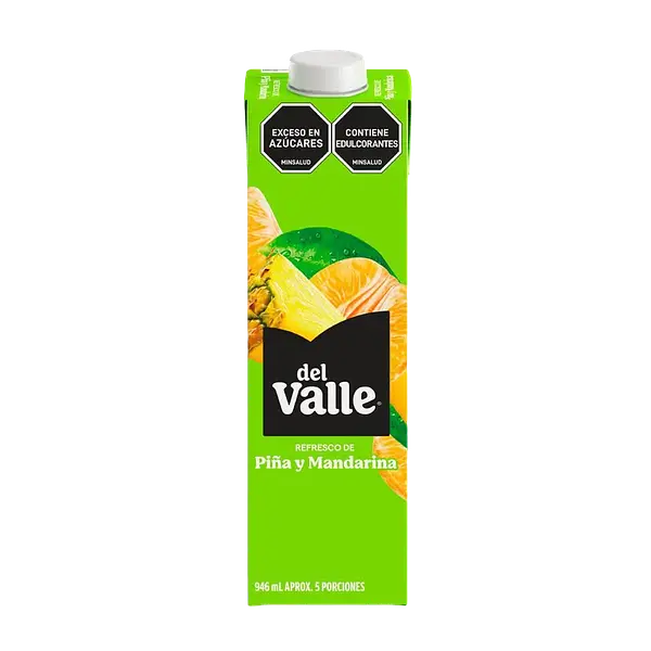 Refresco Piña&Mandarina Del Valle 