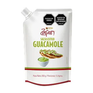 Salsa Guacamole Zafran 