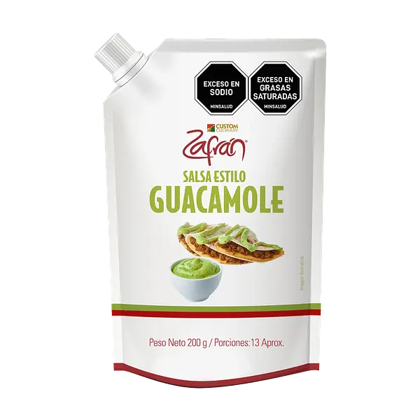 Salsa Guacamole Zafran 