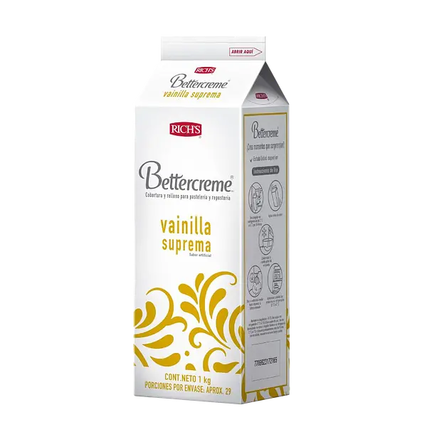 Better Crem Vainilla Supremo Richs 