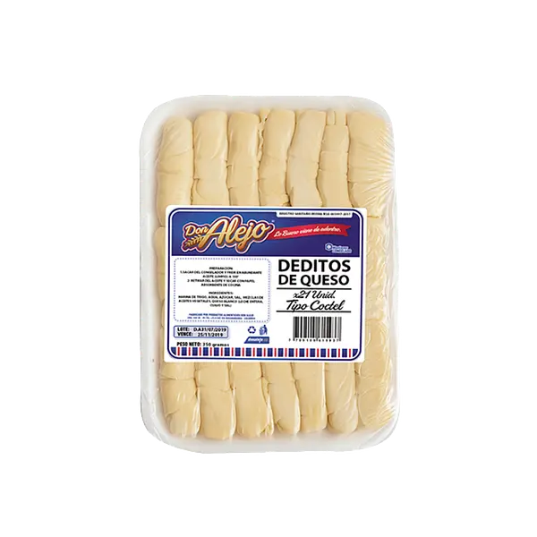 Deditos De Queso Mini Coctel Don Alejo
