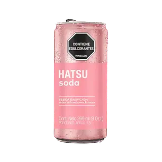 Soda Hatsu Frambuesa Lata