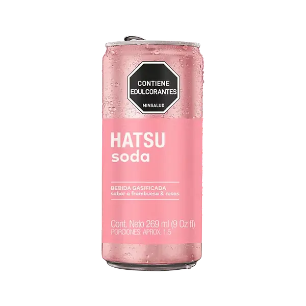 Soda Hatsu Frambuesa Lata