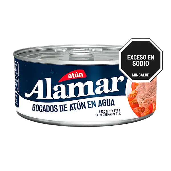 Atun Bocados Agua Alamar