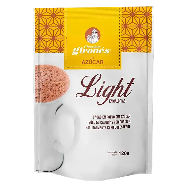 Chocolate Polvo Light CLasico Sin Azucar Girones
