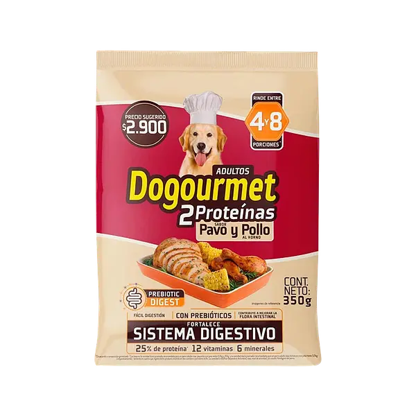 Alimento Perro De Pavo/Pollo Adulto Dogourmet