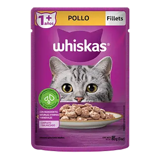 Alimento Humedo Pouch Pollo Whiskas