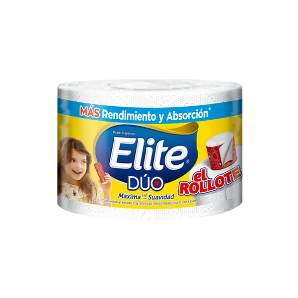 Papel Higienico Duo Rollote Elite 