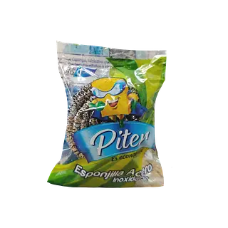 Esponjilla Acero Inoxidable Piter