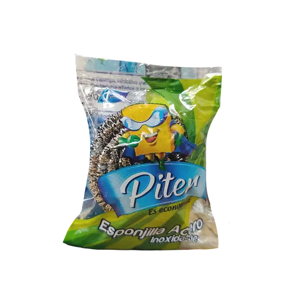 Esponjilla Acero Inoxidable Piter