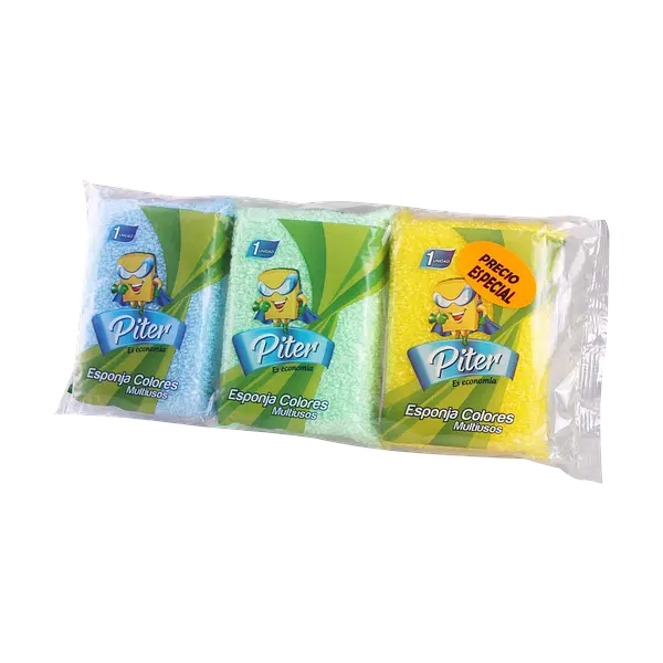 Esponja Colores Precio Especial Piter