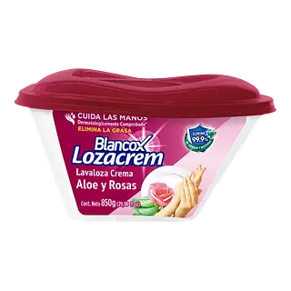 Lava Loza  Aloe Vera Y Rosas Lozacrem