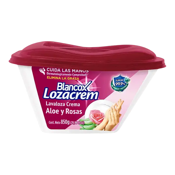 Lava Loza  Aloe Vera Y Rosas Lozacrem