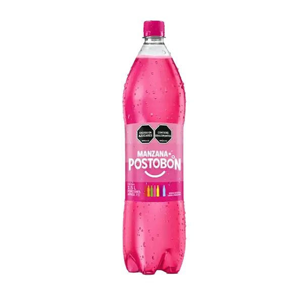 Manzana Gaseosa Postobon 