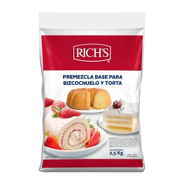 Premezcla Bizcochuelo Torta Richs