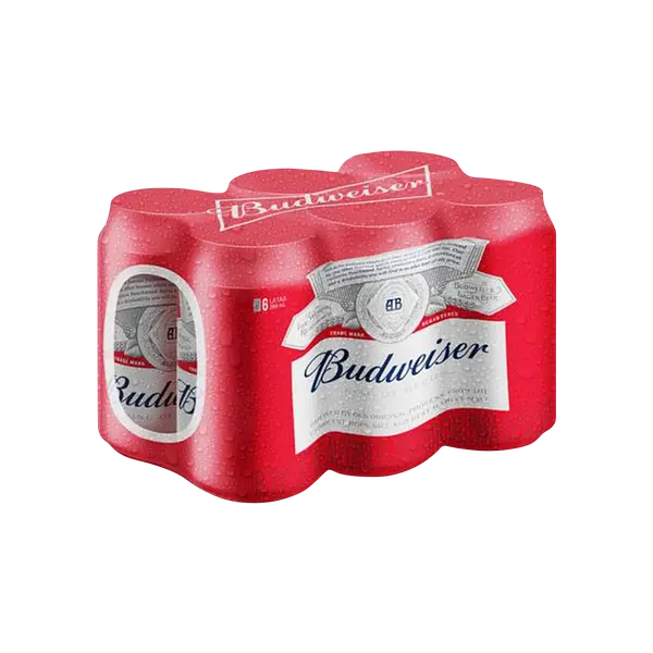 Cerveza Lata Budweiser