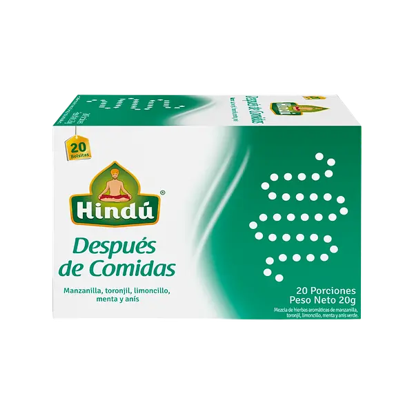 Té Aromatica Despues De Comidas Hindu