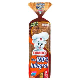 Pan Tajado Integral Bimbo