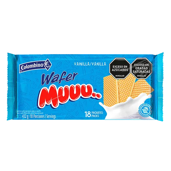 Galleta Wafers Vainilla Saltin Noel 