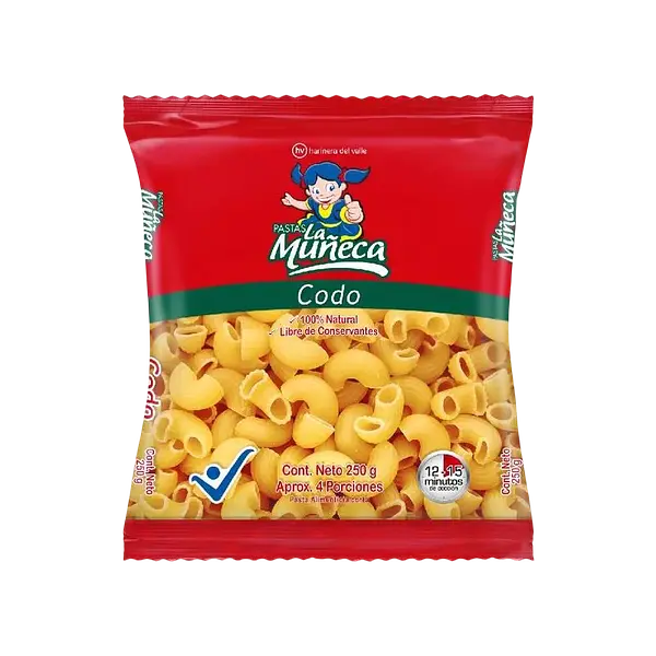 Pasta Codo La Muñeca