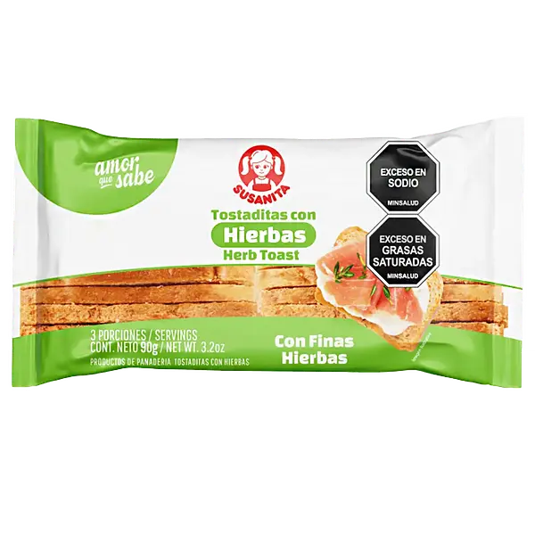 Tostadas Finas Hierbas Susanita
