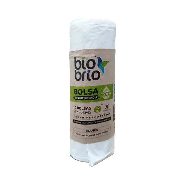 Bolsa Aseo Rollo 55x70 Blanca