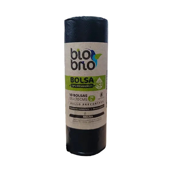 Bolsa Aseo Rollo 55x70 Negra