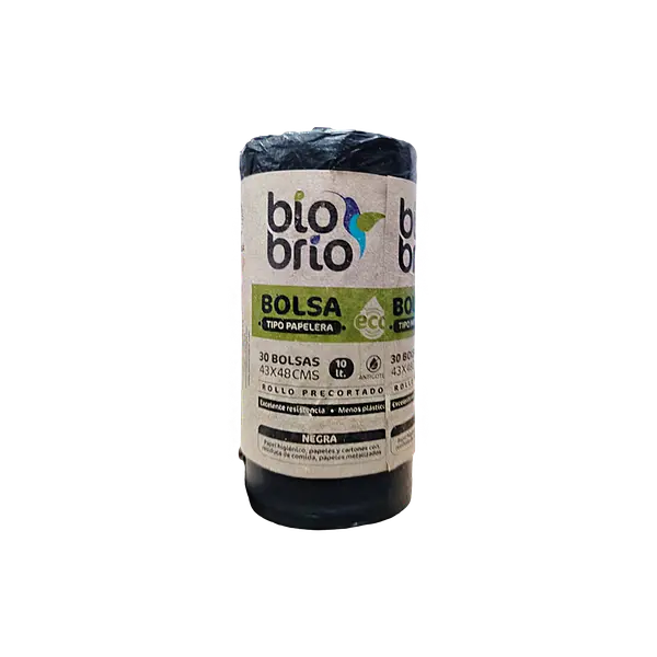 Bolsa Aseo Rollo 43x48 Negra Papelera