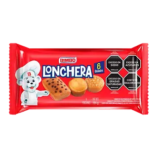 Ponquesitos Lonchera Bimbo