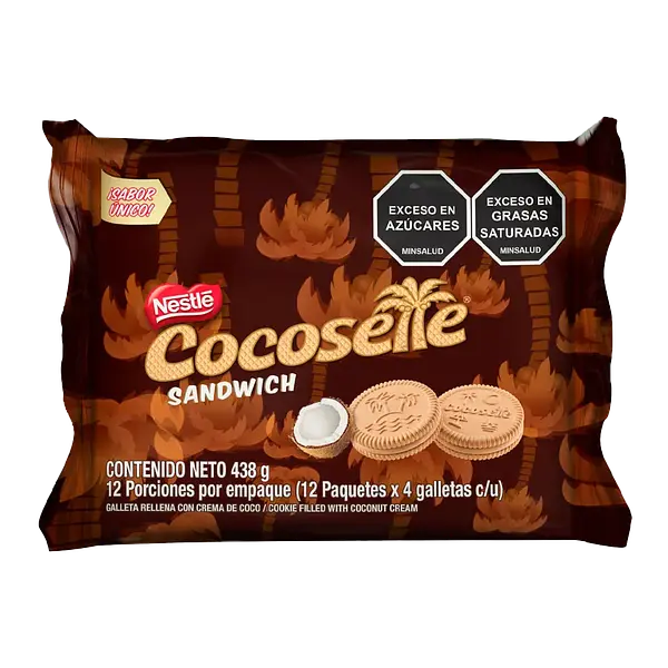 Cocosette Galleta Sandwich