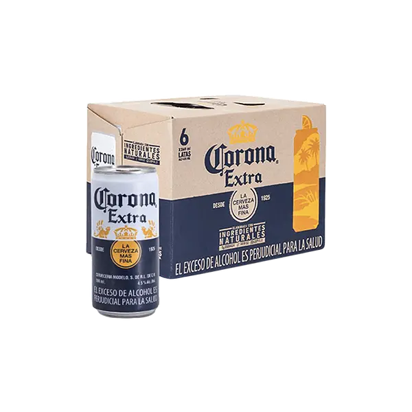 Cerveza En Lata Corona