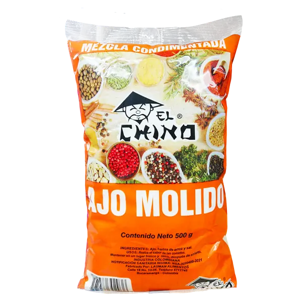 Ajo Molido El Chino