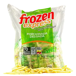 Papa Delgada Verde 9x9 Frozen 