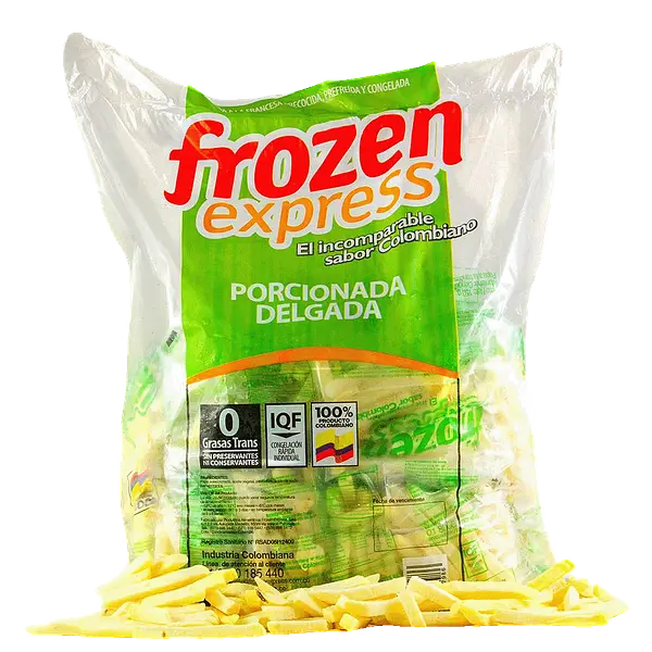Papa Delgada Verde 9x9 Frozen 